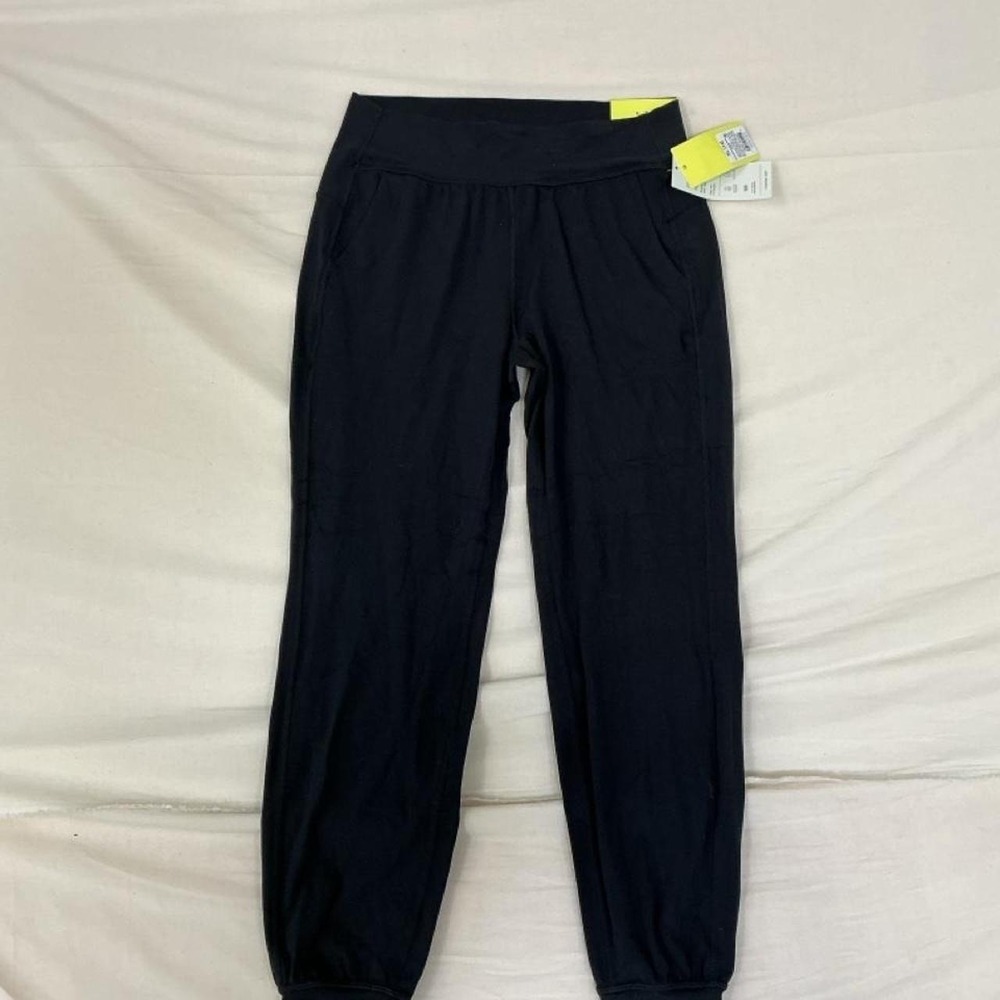 New with tags girls' black jogger pants.